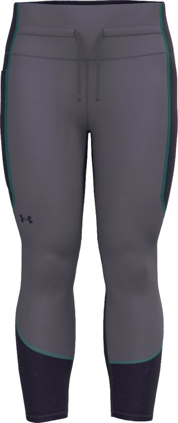 Under Armour HG Armour 6M Ankle Leg Block 1370067-530, Vrouwen, Grijs, Leggings, maat: L van Under Armour