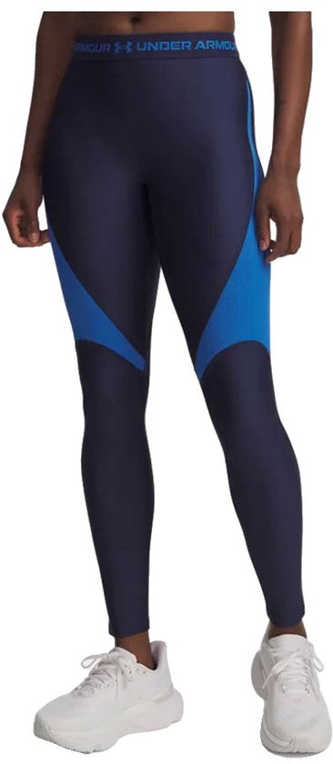 Under Armour Hg Rib Leggings Blauw M / Regular Vrouw van Merkloos