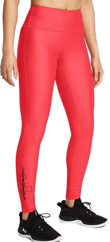 Under Armour Tech Branded Leggings Rood S Vrouw