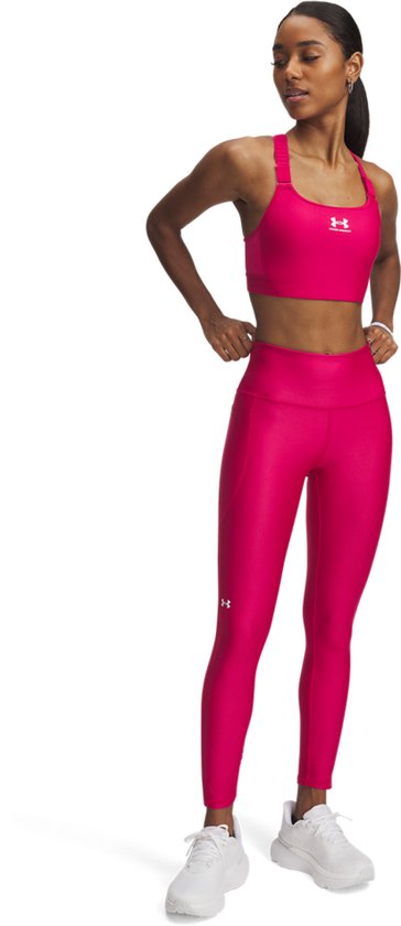 Under Armour Tech Hi Ankle Leg Dames Sportlegging - Roze van Under Armour