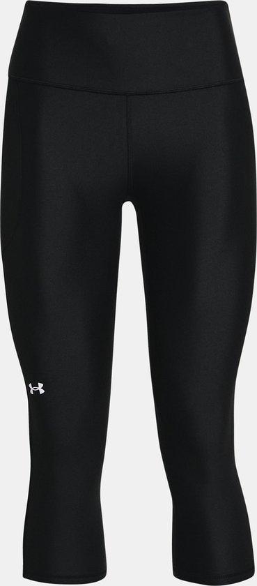 Under Armour Tech Hi Capri Dames Sportlegging - Zwart van Merkloos