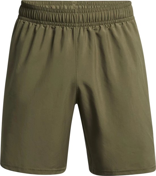 Under Armour Tech Woven Wordmarks Sportshort heren Donkergroen XS van Under Armour