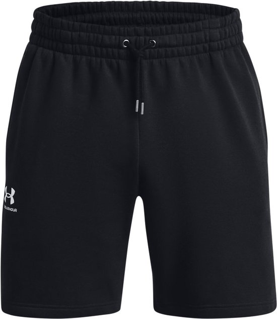 UNDER ARMOUR - ua essential fleece shorts-blk - Sportbroek heren - Zwart van Under Armour