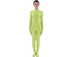 Unisex Strakke Unitard Volledig Lichaamspak met Rits voor Dans en Turnen