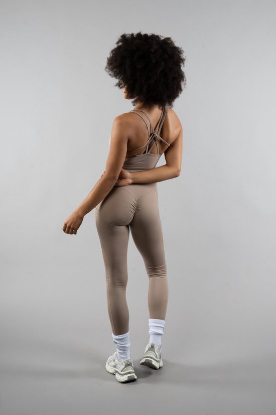 Unveil Active-Jumpsuit- Desert Taupe XL