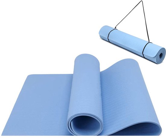 Unyqoos ® Antislip Yogamat voor Pilates en Fitness met Comfortabele Dikte en Draaggemak