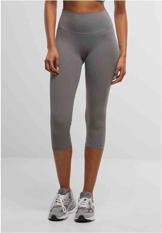 Urban Classics - Capri Sportlegging - S - Grijs van Urban Classics