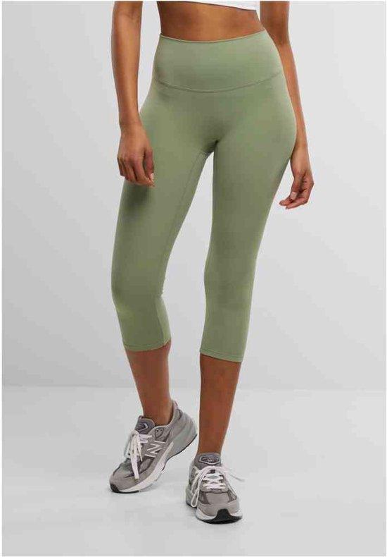 Urban Classics - Capri Sportlegging - XL - Groen van Urban Classics