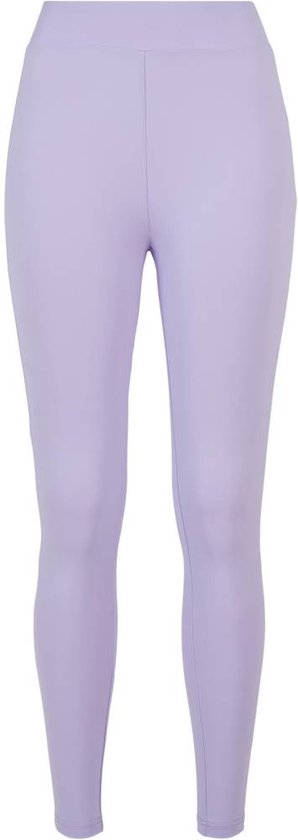 Urban Classics - High Waist Tech Sportlegging - S - Paars van Urban Classics