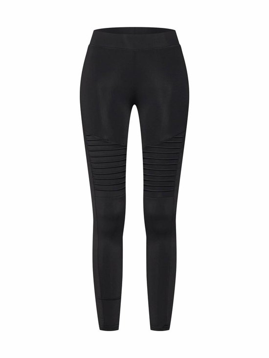 Urban Classics leggings tech biker Zwart-l van Urban Classics