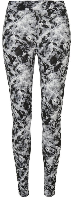 Urban Classics - Soft AOP blackfading Sportlegging - S - Zwart van Urban Classics