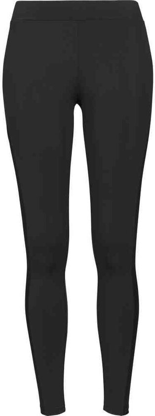 Urban Classics - Tech Mesh Stripe Sportlegging - XS - Zwart van Urban Classics