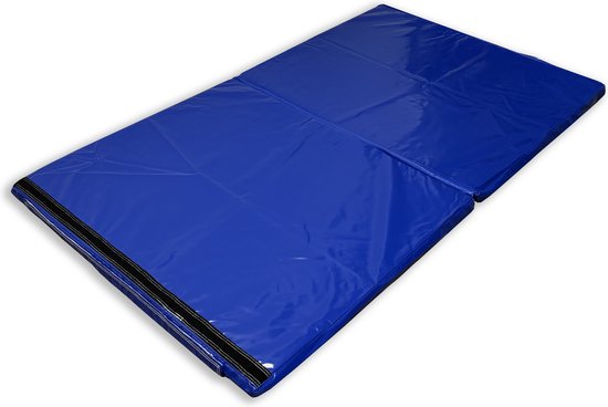 Valmat voor springkussen - Donkerblauw - 2 meter - Dubbel - Gecertificeerd van JB Inflatables