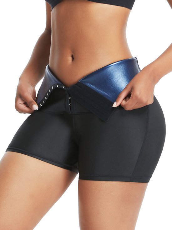 Valt groot - legging met zweetband en corset - legging met zweetband dames - sportlegging dames - sportlegging dames high waist - sportlegging dames squat proof - sportlegging meisjes van Merkloos