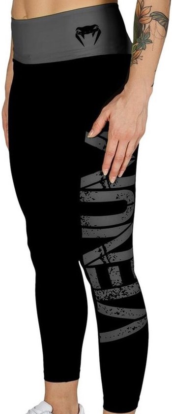 Venum Dames Power Sportlegging Zwart Grijs - L van VENUM
