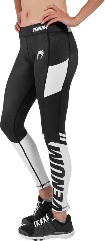 Venum Power 2.0 Legging Dames Zwart Wit - XS