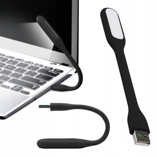 Verk Group - USB siliconen lamp voor pc 6 led laptop sterk van Verk Group