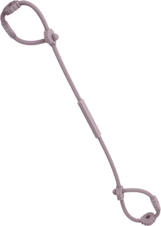 Verstelbare bandjes - Ketting - Koord - Silicone - rekbare veiligheidsriempjes voor speelgoed - Aan de kinderwagen - Kinderstoel - Autostoel - Anti weggooi - Bekercatcher - Baby - 50cm - Schelp - Rose van SimplyGood.