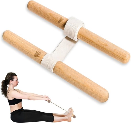 Verstelbare Hamstring Stretcher - Spierrekapparaat voor Thuis - Pijnverlichting & Flexibiliteit - Ideaal voor Yoga en Body Stretching van Fundermats