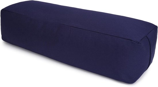 Vierkante Bolster - Yogakussen Pilateskussen - Yoga Pilates Oefeningen - Gemaakt in Duitsland - 100x100x100 cm - Navy