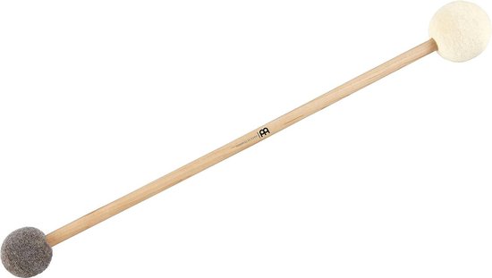 Viltkoppen professionele klankschaal dubbele hamer (maat: XL) - Meinl SB-PDM-F-XL van Meinl