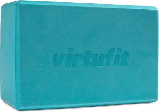 VirtuFit Premium Yoga Blok - Anti-slip - EVA Foam - Ocean Green van VirtuFit