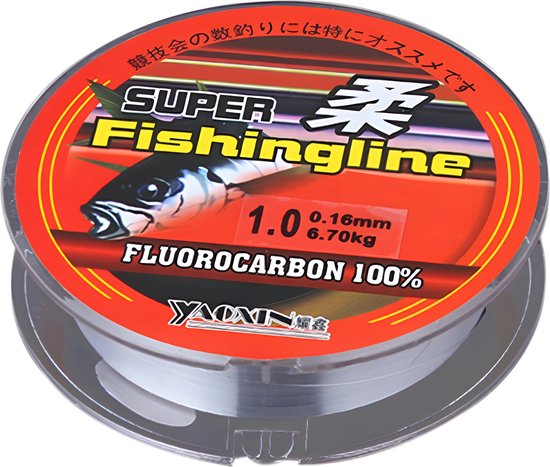 Vislijn 0.18 mm - 200 Meter - Nylon Draad Extra Sterk - Visdraad voor Zoetwater en Zoutwater - Vissen - Outdoor Accessoires - Fluorocarbon van TSLBW