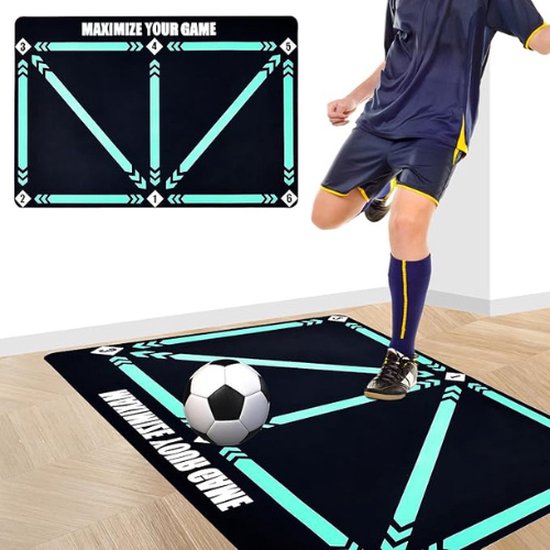 Voetbalmat - Voetbal Mat - Voetbal Trainingsmateriaal - Soccer - Junior - Voetbal Tapijt van SportX