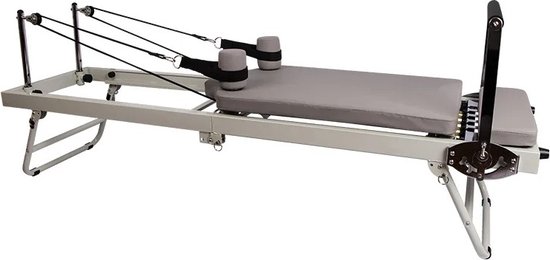 VORLOU - Pilates Reformer - Yoga - Studio Pilates Kern Bed - Fitnessapparatuur Pilates Training Bed Rvs Yoga Training Bed Dames van VORLOU