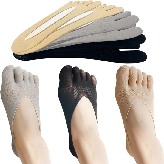Vrouwen Teensokken met antislip, zacht en ademend – Ballet Yoga sokken.