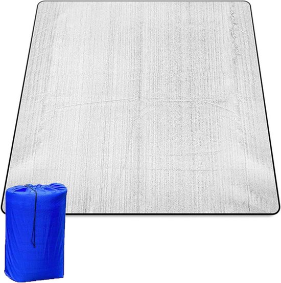 Waterdichte Aluminium Campingmat 200x200cm voor Tuin, Kamperen, Picknicken en Yoga - Lichtgewicht en Duurzaam
