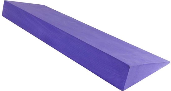 Wig - Kunststof paars van Boland