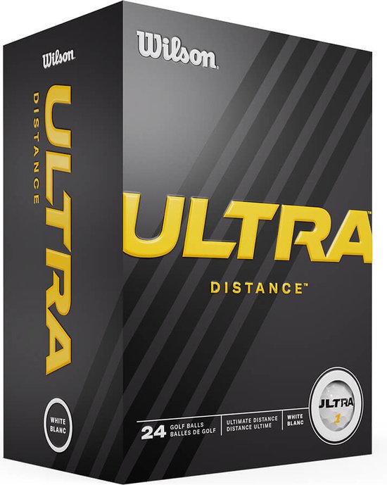Wilson Ultra Golfballen 2023 - Wit - 24 Stuks van Wilson