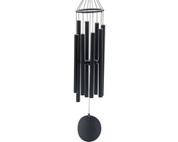 Windorgel 'Pure sound' Toonladder zwart - 95 - Metaal - Zwart - M van Parya Official