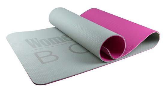 Women's Health Gym Mat -  Fitnessmat – yogamat – fitnessaccessoires - Home Fitness van Merkloos