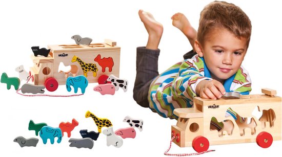 Woody Woody diereninsteek vrachtauto 91199 van Woody