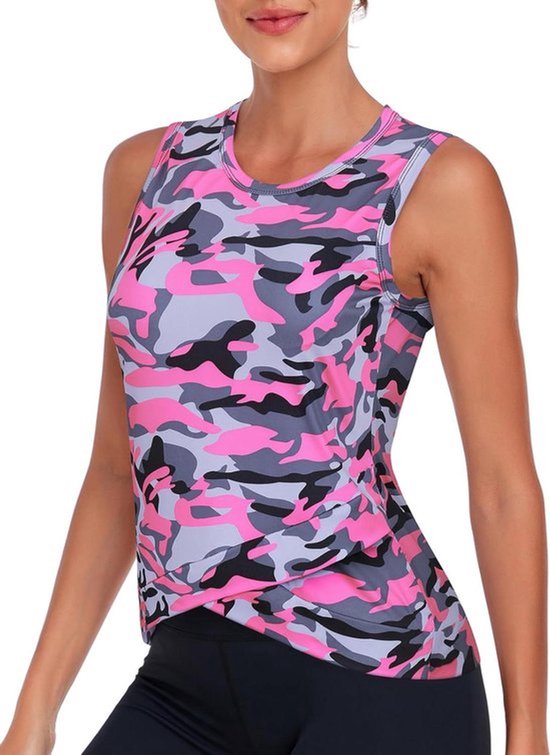 Workout Tank Tops Vrouwen - Mouwloze Gym Sport Yoga Atletische