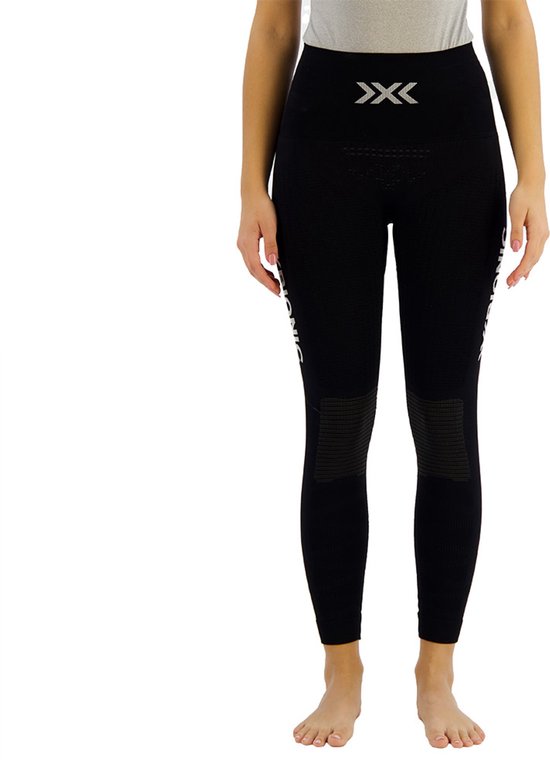 X-Bionic Energizer 4.0 Fitness Broek 7/8 Dames - Zwart/Wit - Maat L