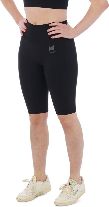 Xtreme Sportswear Korte Sportlegging Dames Zwart-XL van Xtreme Sportswear