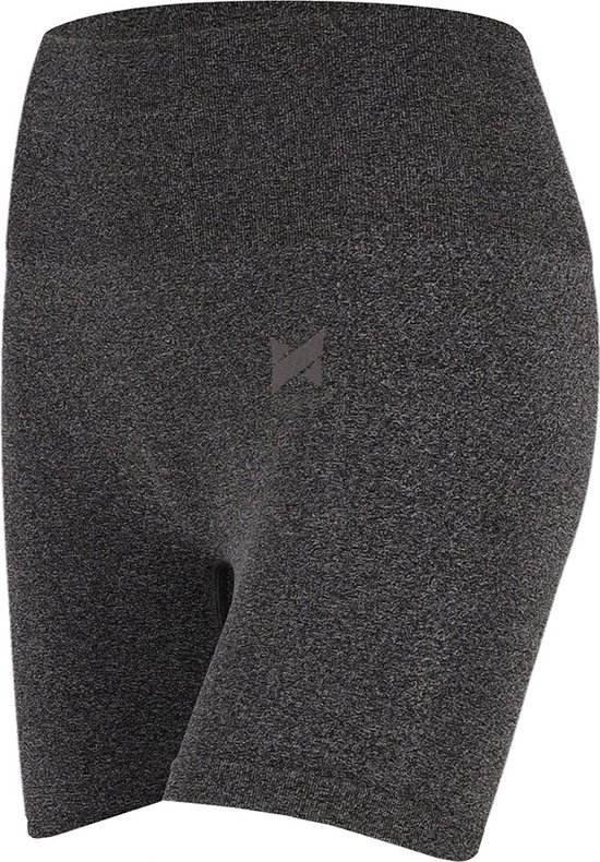 Xtreme Sportswear Sport Shorts Dames Antraciet Melange - Fitness Legging Kort - Biker shorts - Maat L van Xtreme Sportswear