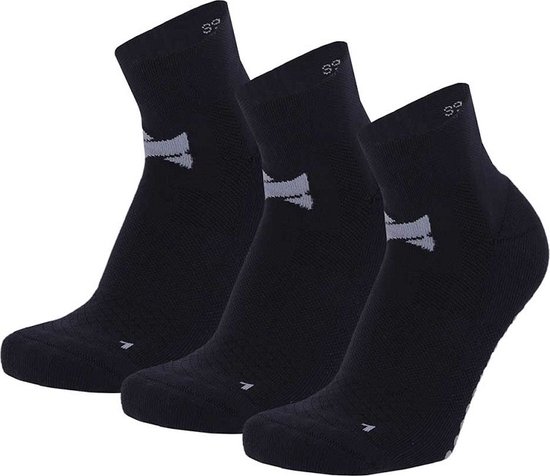 Xtreme Yoga Sokken Navy - 3 paar - Pilates sokken - Antislip - Anatomisch voetbed - Maat 42/45 van Xtreme