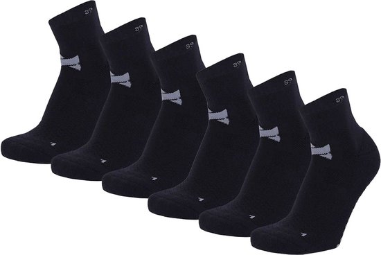 Xtreme Yoga Sokken Navy - 6 paar - Pilates sokken - Antislip - Anatomisch voetbed - Maat 35/38 van Xtreme