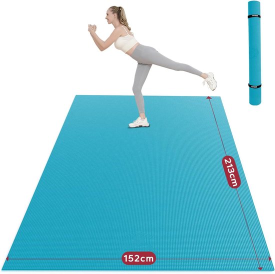 XXL Yogamat Antislip Fitnessmat Extra Breed voor Fitness en Yoga