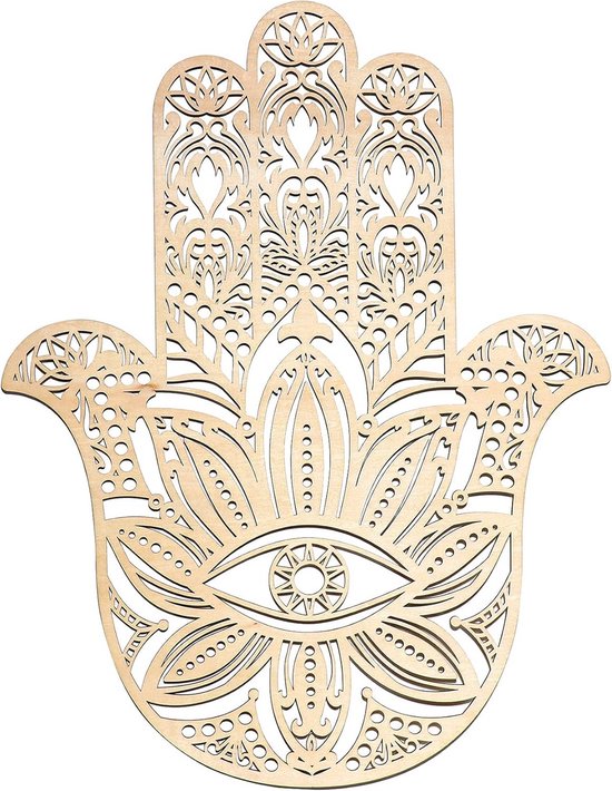 Yin Yang Koi vis muurkunst 12" | Spirituele decoratie voor yoga en meditatie | Houten wanddecoratie van Merkloos