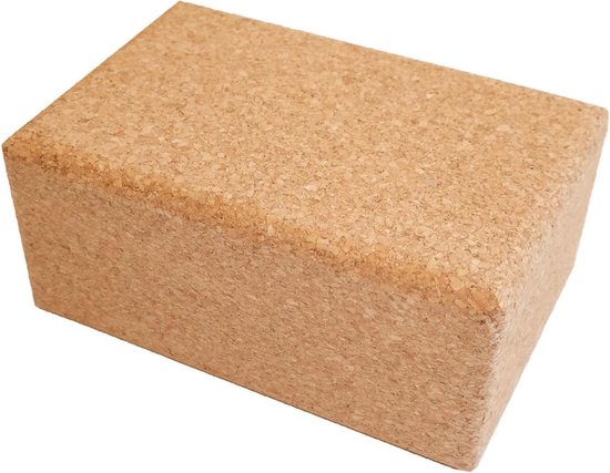 Yoga blok groot eco natuurkurk - Lotus van Lotus