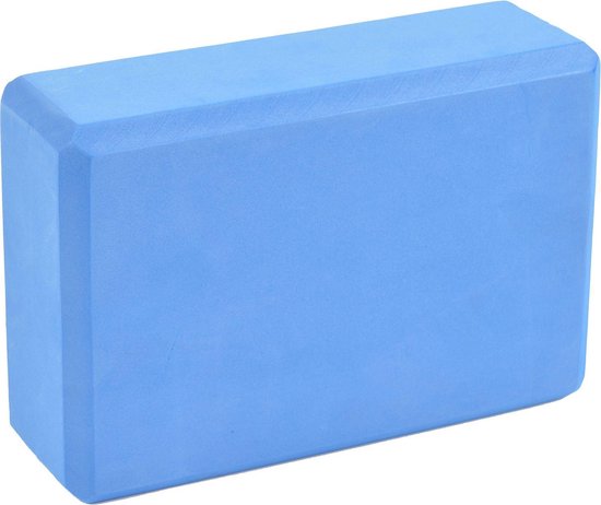 Yoga blok Mambo Max - Blauw | 1 stuk | Pilates | Schuim