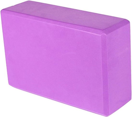 Yoga Blok Set - Trainingsblokken Fitness - Yoga Oefeningen - Slipbestendig Duurzaam - 35x30x9 cm - Kleur Willekeurig