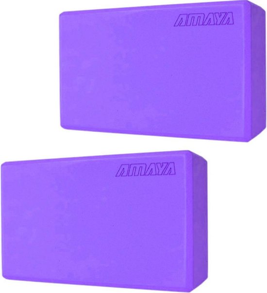 Yoga blok (set van 2 stuks) van Merkloos