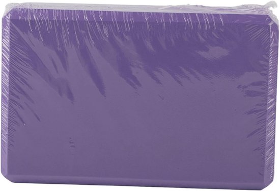 Yoga Blok voor Fitness en Oefeningen - Indienbaar en Duurzaam Trainingshulpmiddel van Merkloos