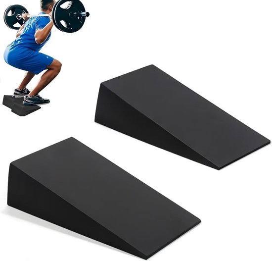 Yoga Blok - Zwart - 15 x 12 x 5 cm - Ergonomisch en Antislip - Voor Diverse Trainingen
